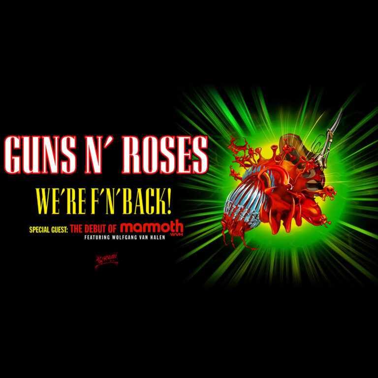 GUNS N’ ROSES ARE BACK! BUY YOUR TICKETS NOW!